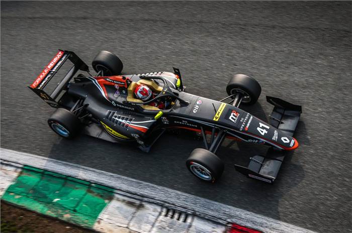 Kush Maini secures podium finish in Formula Renault Eurocup debut
