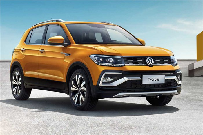 Volkswagen T-Cross showcased at 2019 Shanghai motor show