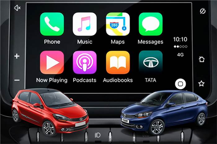 Tata Tiago, Tigor get Apple CarPlay