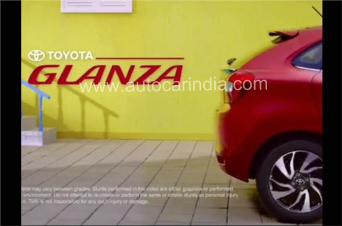 Toyota Glanza teaser out