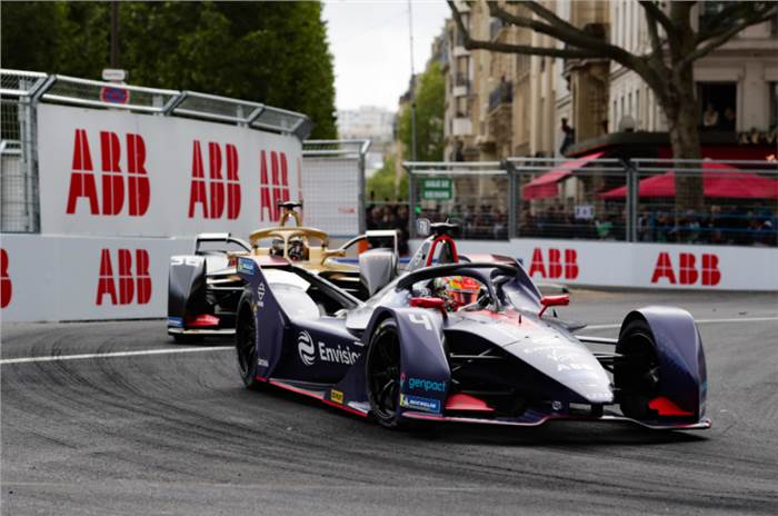 Frijns takes maiden Formula E win at rain-hit Paris E-Prix