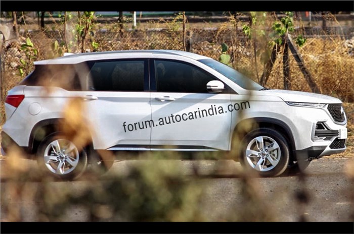MG Hector India launch in first-half of June 2019