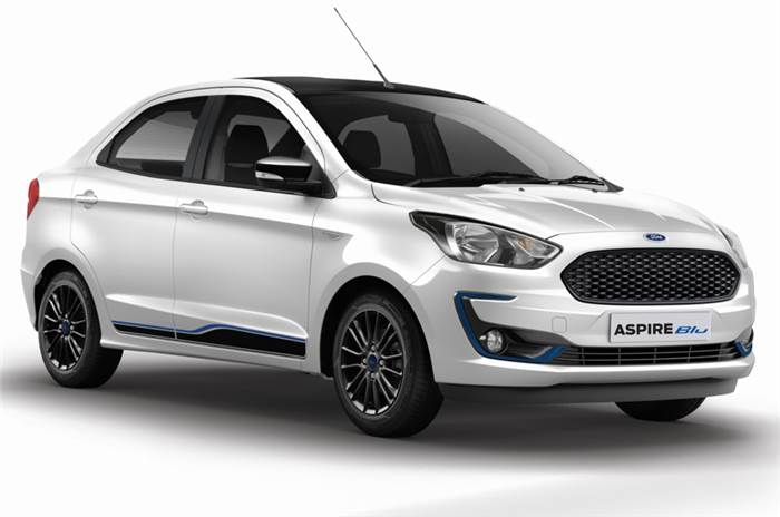Ford Aspire Blu launched in India, priced at Rs 7.51 lakh