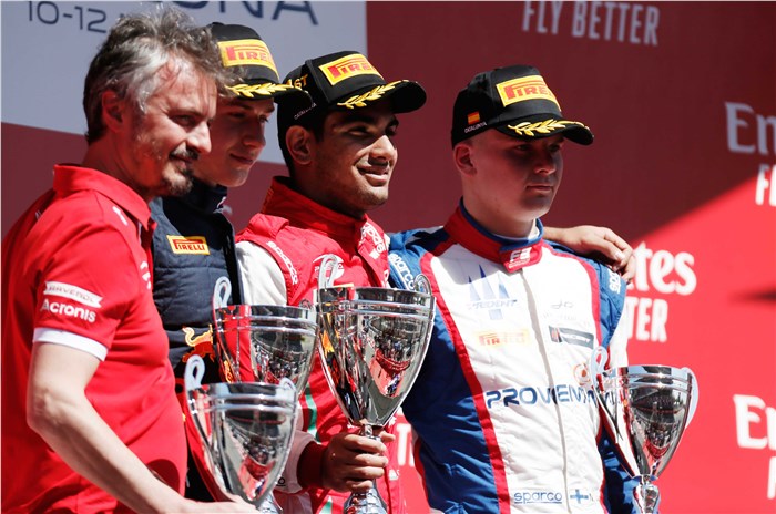 2019 FIA F3: Jehan Daruvala wins eventful Race 2 in Barcelona