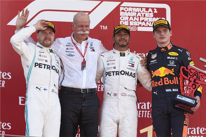 Mercedes continues to dominate as Hamilton wins 2019 Spanish GP