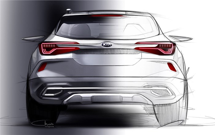 Kia SP SUV first sketches released
