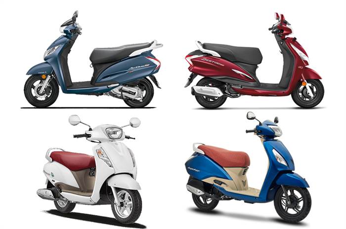 India's highest-selling scooters in April 2019
