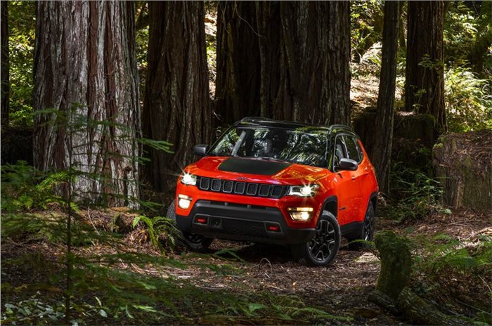 Jeep Compass Trailhawk for India to miss signature red tow hooks