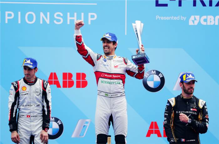 Formula E: Di Grassi beats Buemi to win Berlin E-Prix