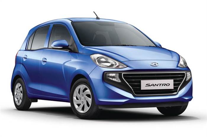 Hyundai rejigs Santro line-up