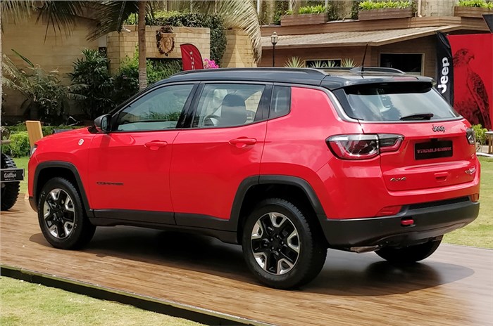 India-spec Jeep Compass Trailhawk revealed