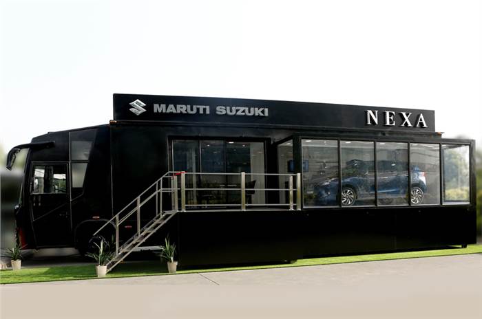 Maruti Suzuki unveils mobile Nexa terminal