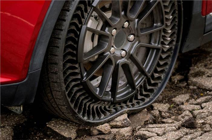 Upcoming General Motors EV to use Michelin&#8217;s airless tyres