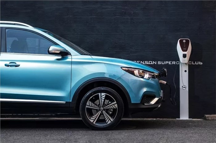 MG eZS electric SUV trial production begins
