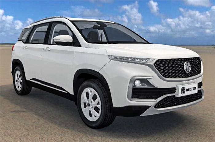 MG Hector configurator goes live