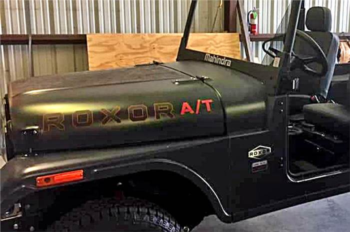 Mahindra Roxor automatic to launch in North America soon