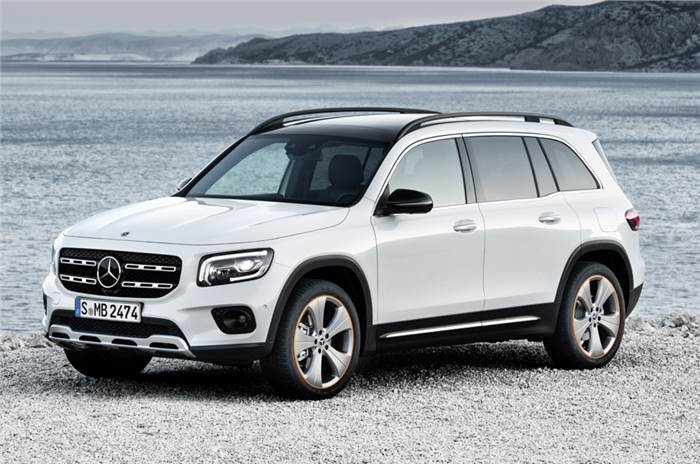 Mercedes-Benz GLB SUV breaks cover