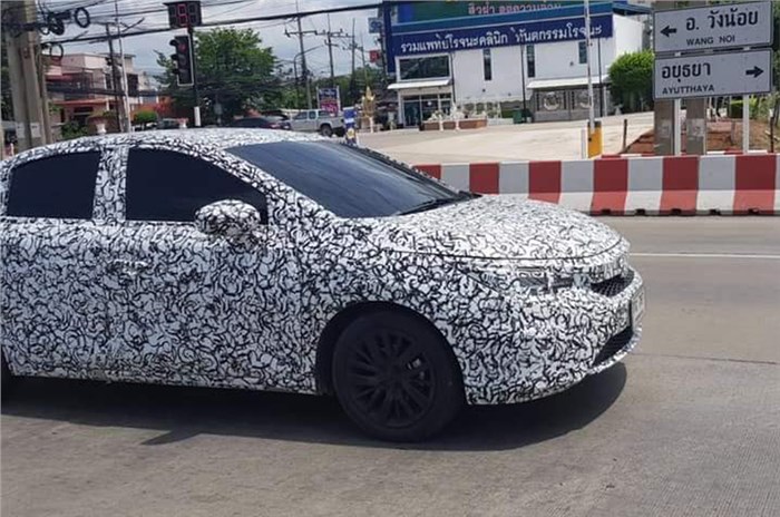 Next-gen Honda City spied for the first time