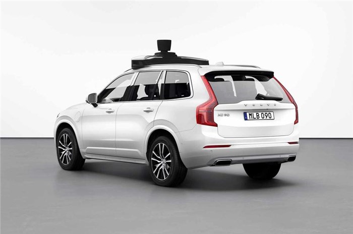 Volvo, Uber reveal self-driving XC90