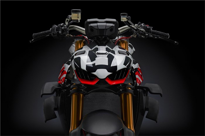 Ducati Streetfighter V4 prototype breaks cover