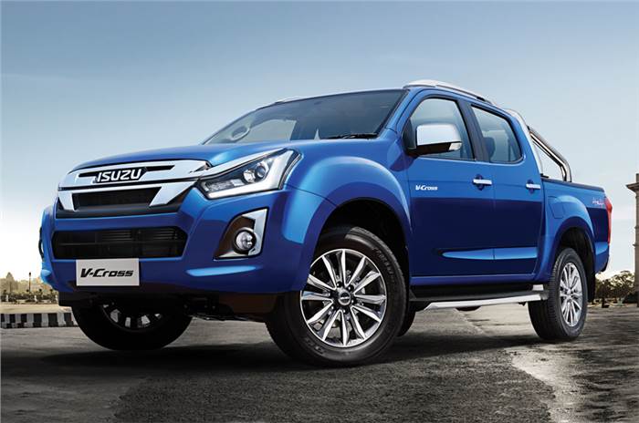 2019 Isuzu D-Max V-Cross facelift launched at Rs 15.51 lakh