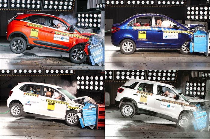 Safest cars under Rs 10 lakh as rated by Global NCAP