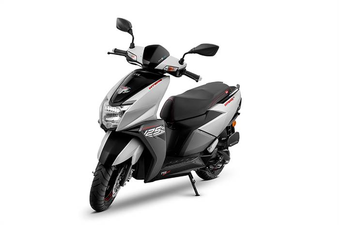 TVS launches Ntorq in Matte Silver to celebrate &#8216;Scooter of the Year&#8217; awards