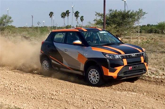 Rally-spec Mahindra XUV300 revealed