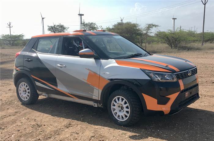 Rally-spec Mahindra XUV300 revealed