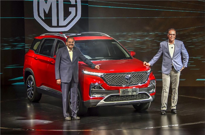 MG Hector launched at Rs 12.18 lakh