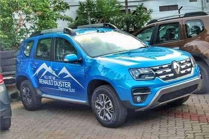 Renault Duster facelift launch on July 8, 2019