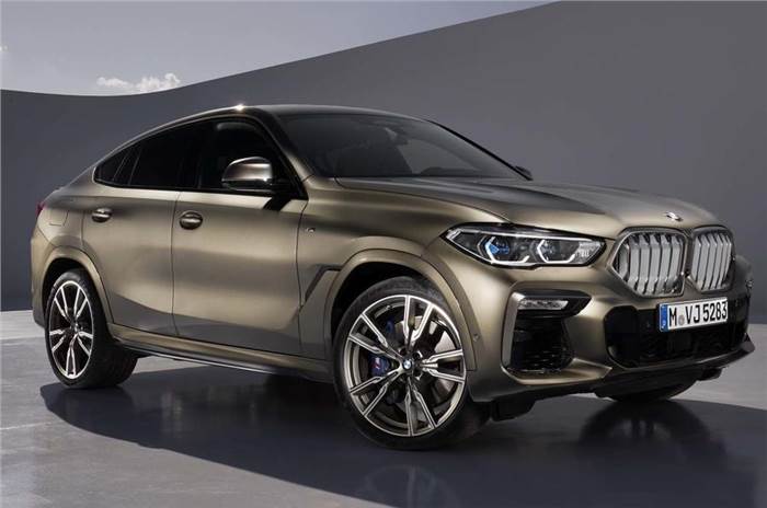 New BMW X6 unveiled with revamped styling and engines
