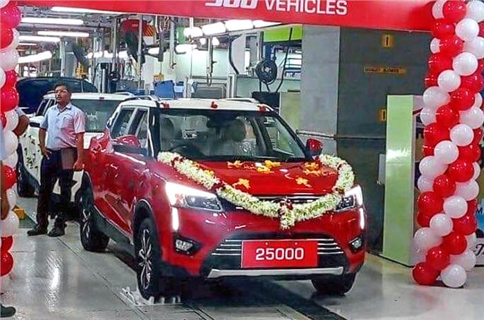 Mahindra XUV300 production crosses 25,000-unit mark