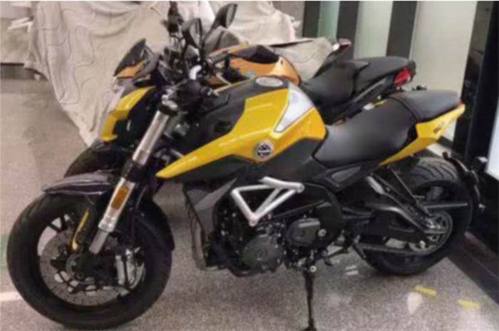 2020 Benelli TNT 600i spotted in China