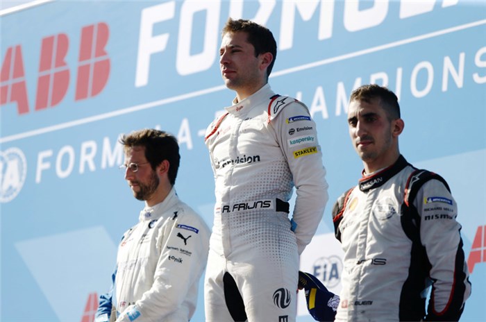 Vergne seals 2018/19 Formula E title in New York; Frijns wins race