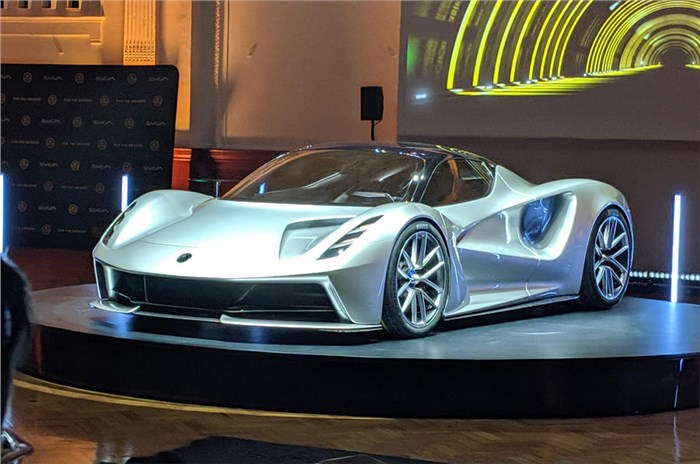 Lotus Evija electric hypercar unveiled
