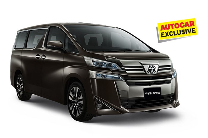 Toyota Vellfire luxury MPV coming in October 2019