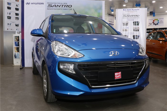 Hyundai Santro prices now start at Rs 4.15 lakh