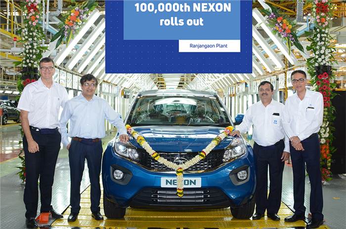 Tata Nexon crosses 1 lakh-unit production milestone