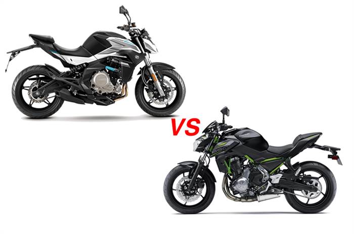 CFMoto 650NK vs Kawasaki Z650: Specifications comparison