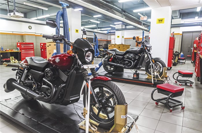 At your service: Harley-Davidson University experience