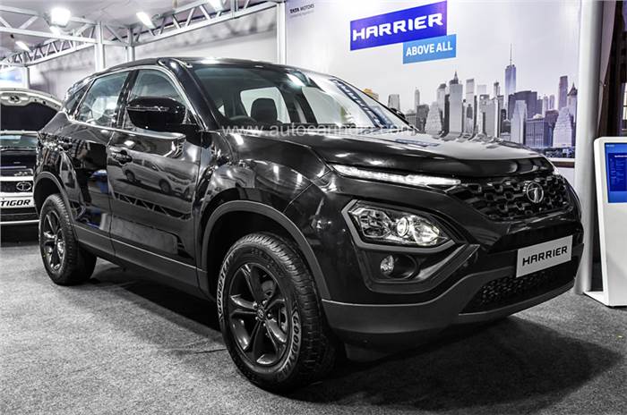 All-black Tata Harrier to be launched in August 2019