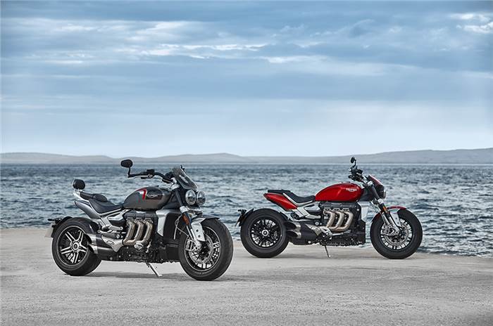 The new-generation Triumph Rocket 3 R and Rocket 3 GT revealed
