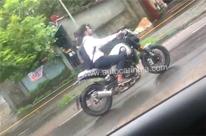 Benelli Leoncino 500 spotted in India before launch
