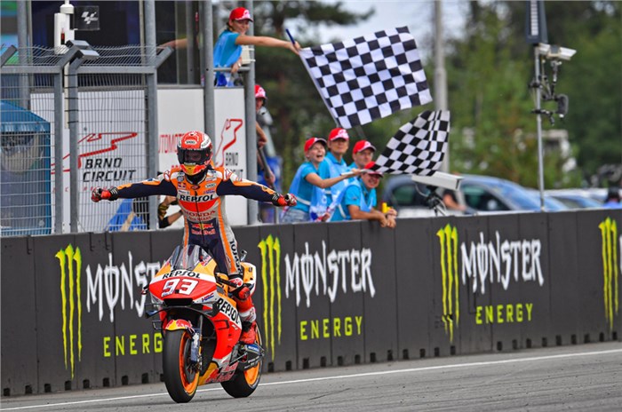 Czech MotoGP report: Marquez claims 6th win of 2019