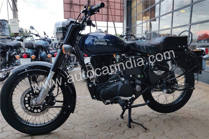 New Royal Enfield Bullet 350X spied undisguised