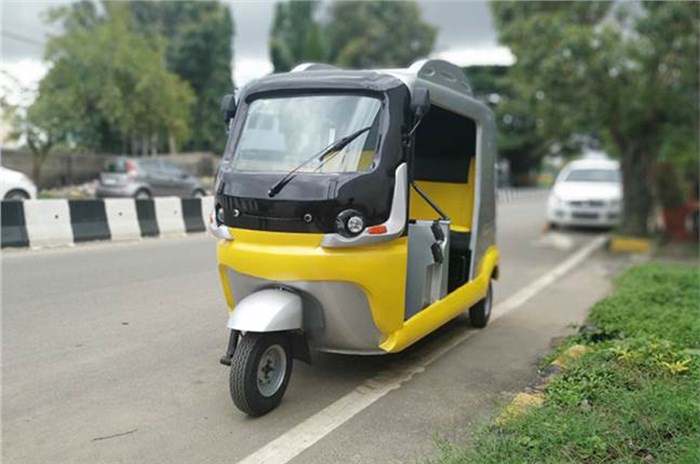Shado Group unveils Erick instant-charging electric three-wheeler
