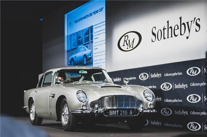 James Bond Aston Martin DB5 sold for a record USD 6.4 million