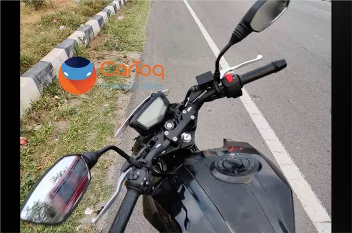 BS6 TVS Apache RTR 160 4V spotted testing