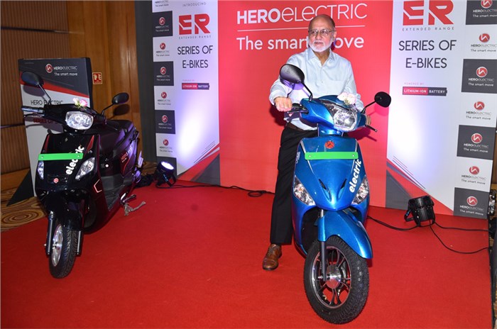 Hero Electric Optima ER, Nyx ER e-scooters launched